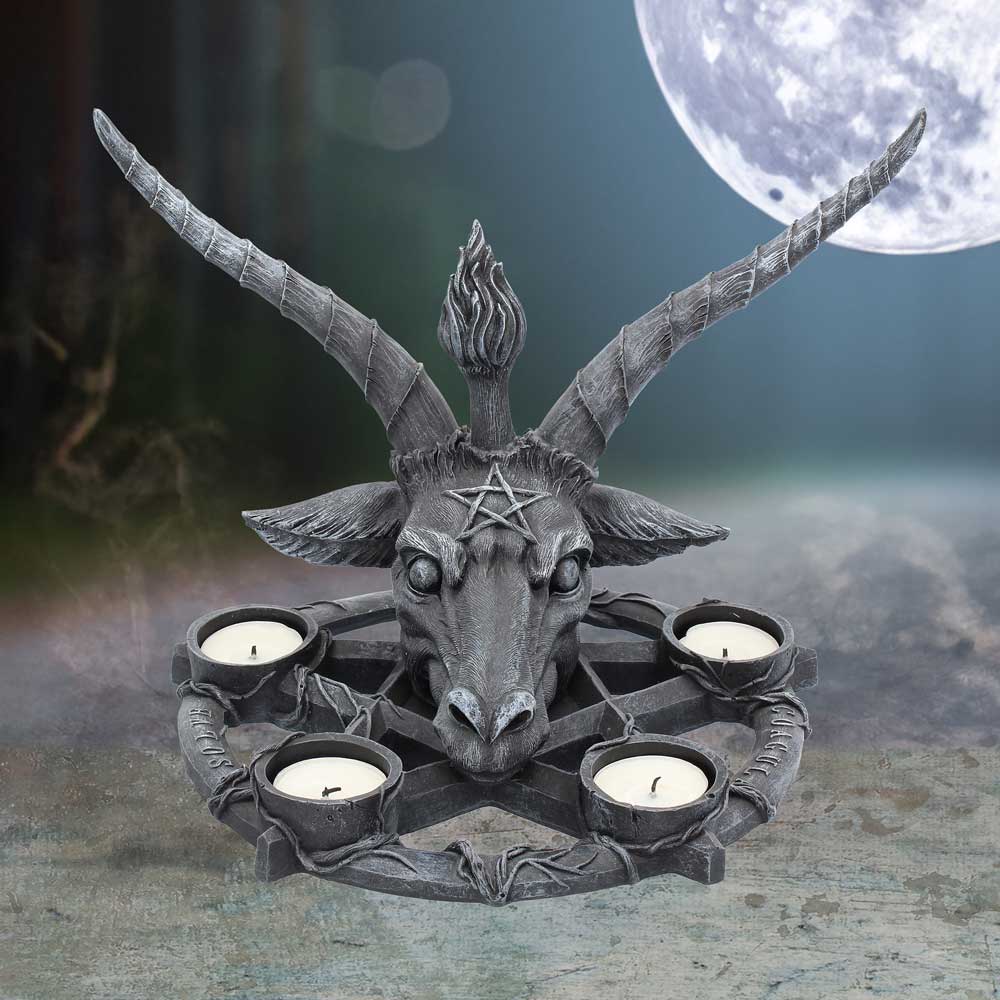 Baphomet Candle Holder