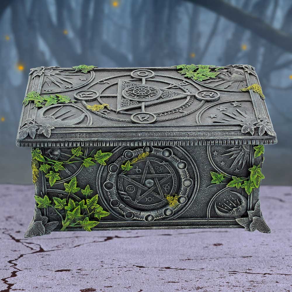 Wiccan Pentagram Tarot Box