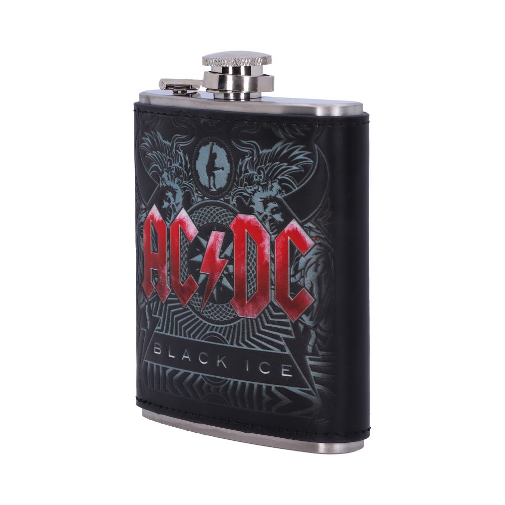 AC/DC Black Ice Hip Flask