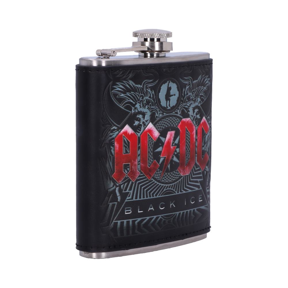 AC/DC Black Ice Hip Flask