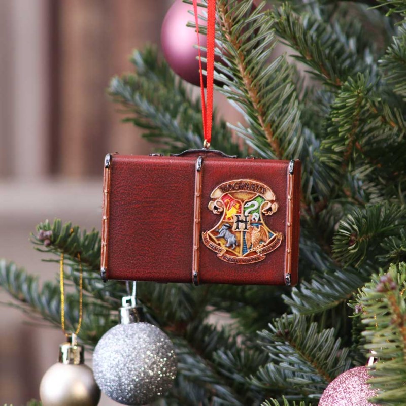 Harry Potter Hogwarts Suitcase Hanging Ornament