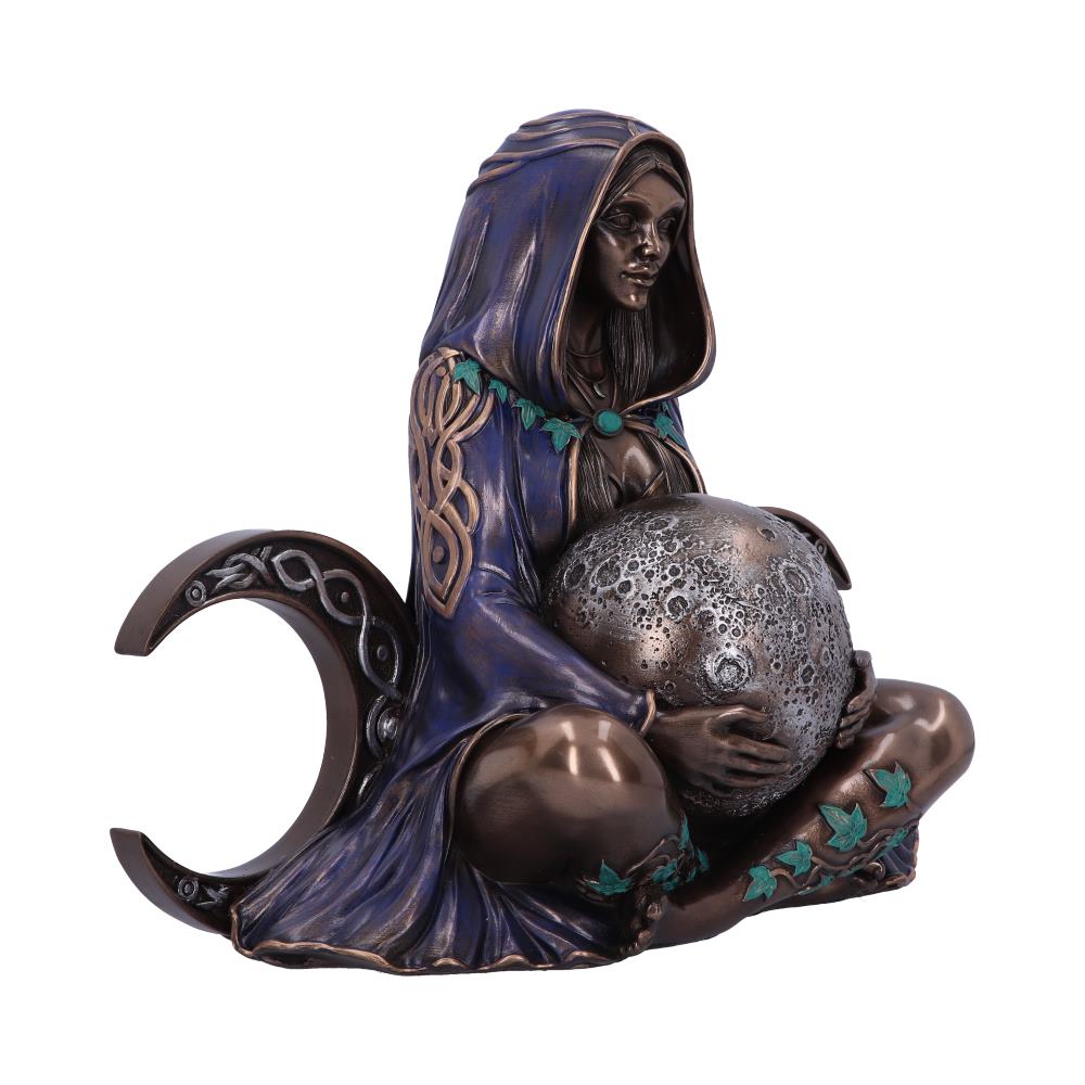 Triple Moon Goddess Art Statue