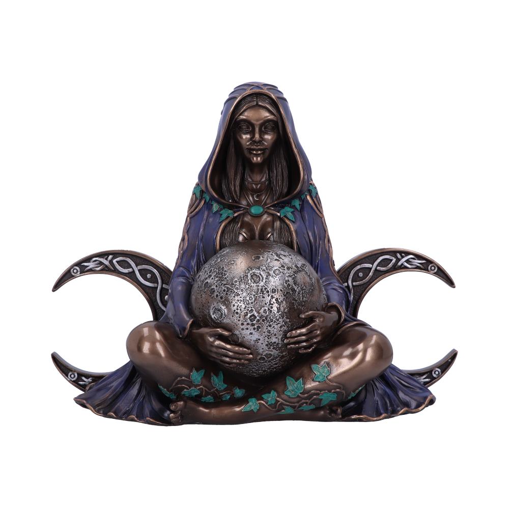 Triple Moon Goddess Art Statue