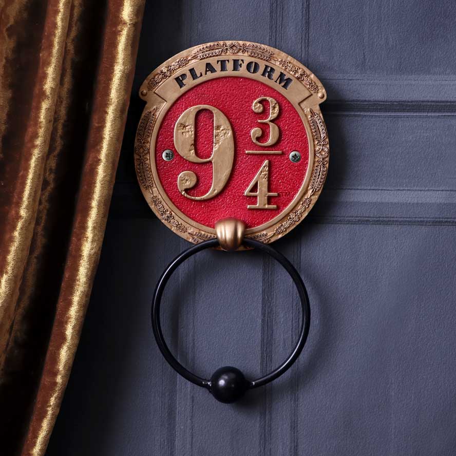 Harry Potter Platform 9  Door Knocker