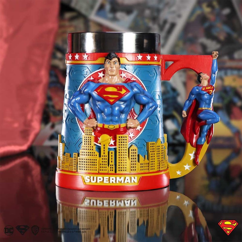 Superman Man of Steel Tankard