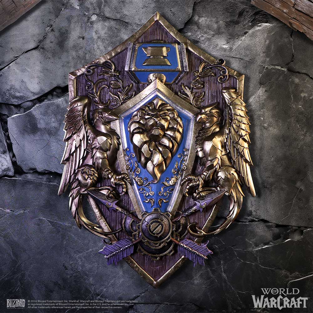 World of Warcraft Alliance Wall Plaque