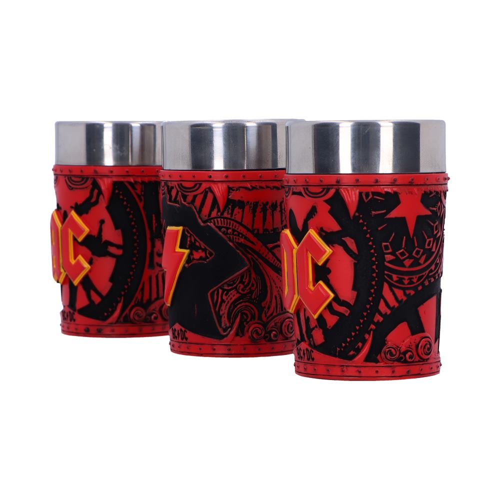 AC/DC Logo Shot Glass Set (Set of 3)