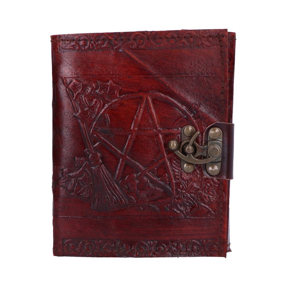 Pentagram Leather Emboss Journal+Lock(SIW)