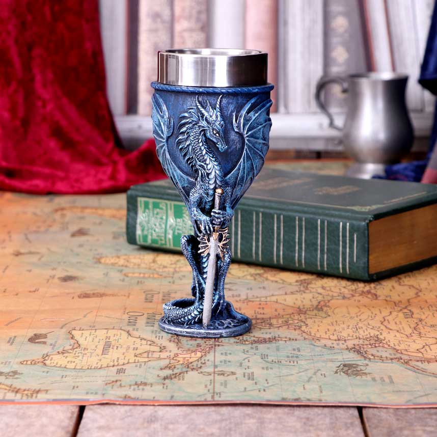 Sea Blade Goblet by Ruth Thompson