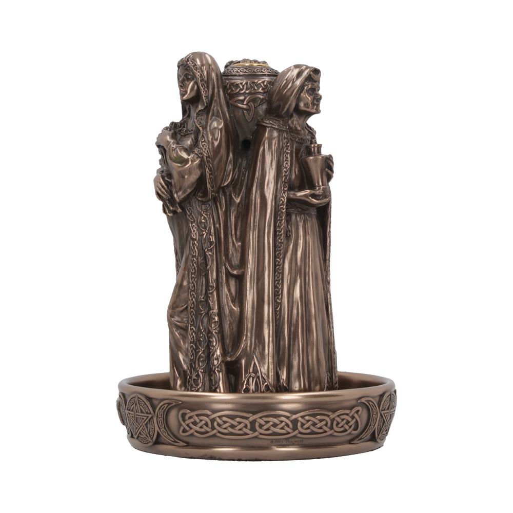 Triple Goddess Backflow Incense Burner