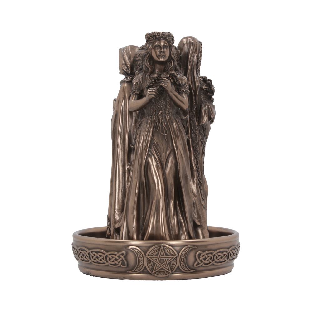 Triple Goddess Backflow Incense Burner