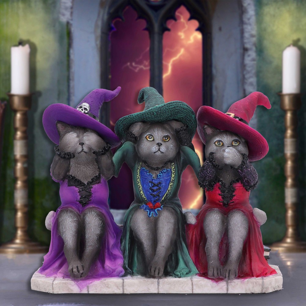 Three Wise Witchy Kittys