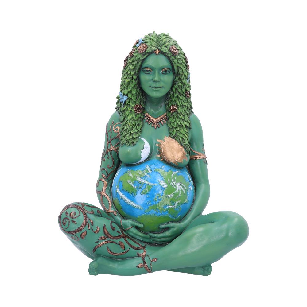 Mother Earth Art Statue (Painted,Large)