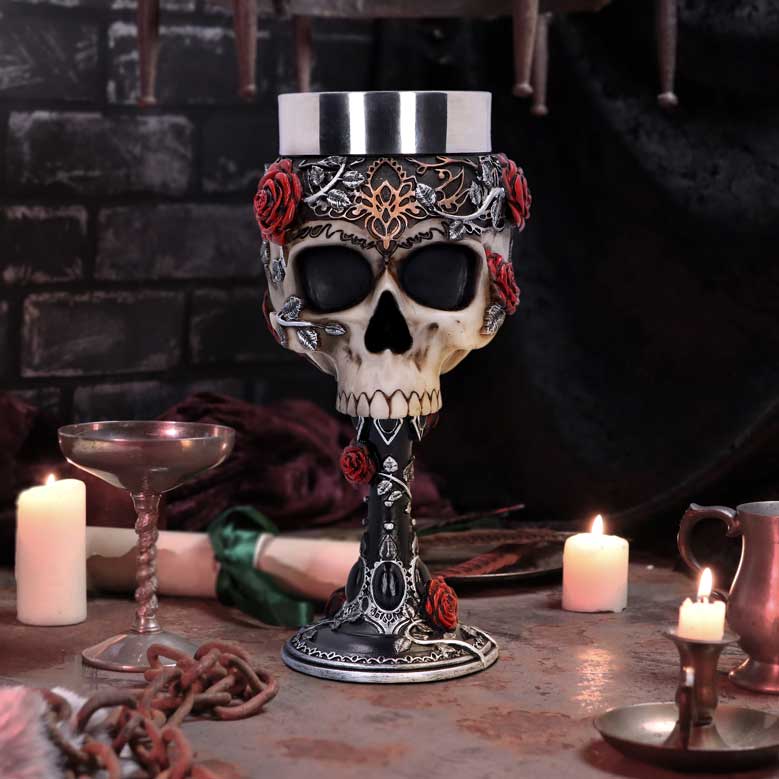 Gothic Roses Goblet