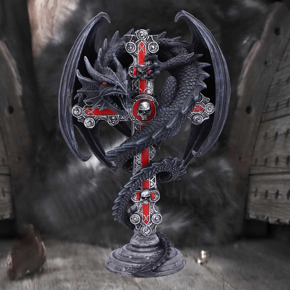 Gothic Guardian Candle Holder (AS)