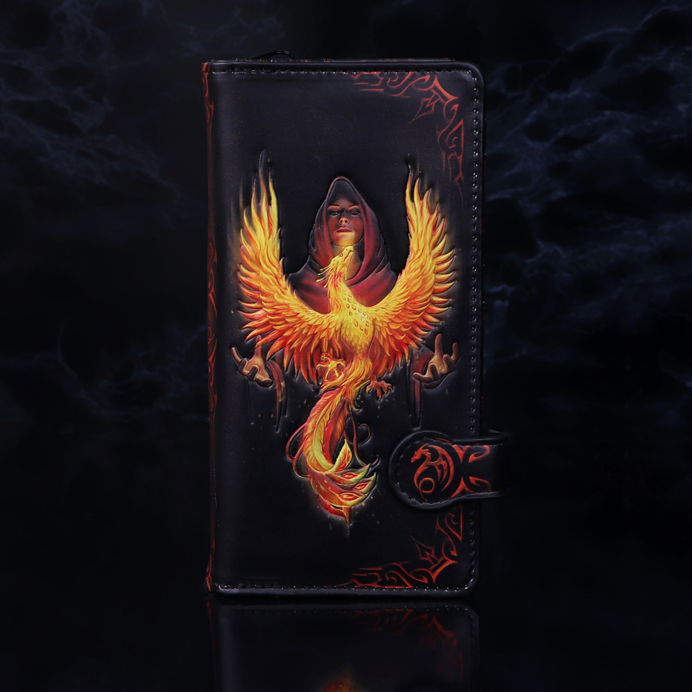 Phoenix Rising Embossed Purse (AS)