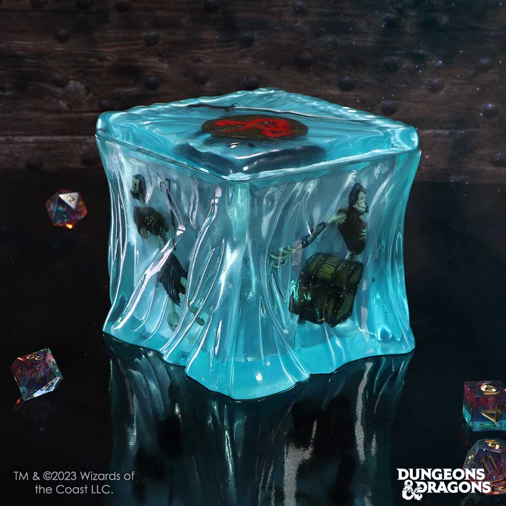 Dungeons & Dragons Gelatinous Cube Dice Box