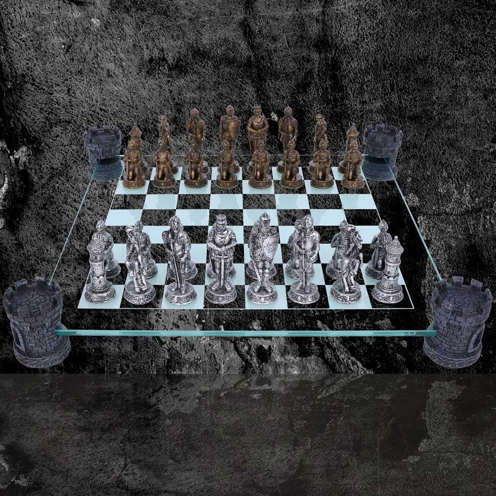 Medieval Knight Chess Set