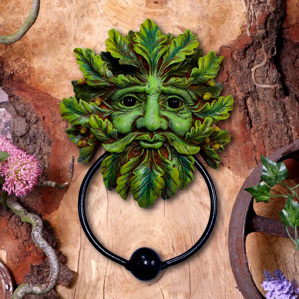 Green Man Door Knocker