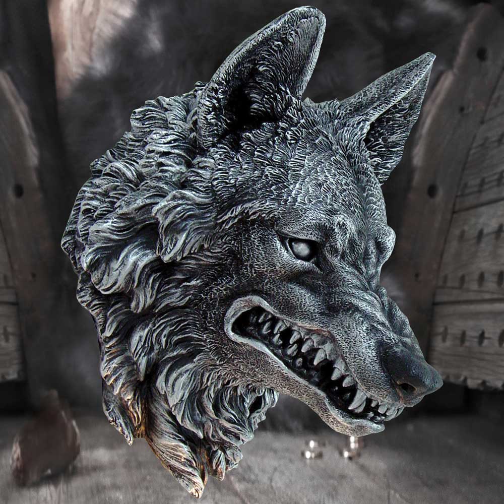 Wolf Wall Plaque