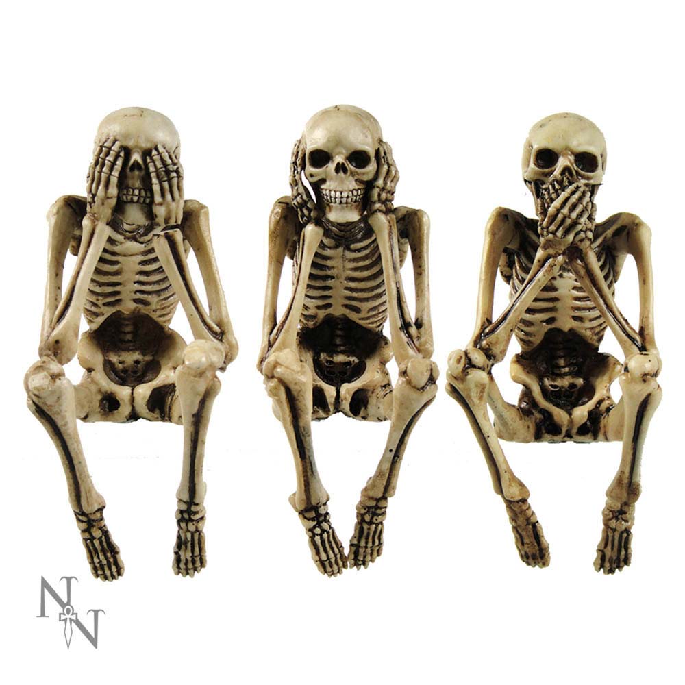 Three Wise Skeleton